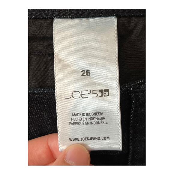 Joe's Jeans High rise wide leg dark blue size 26 - Picture 4 of 6